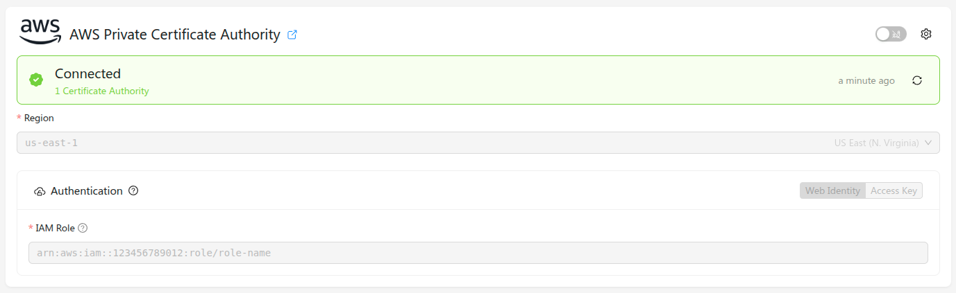 Configured Provider